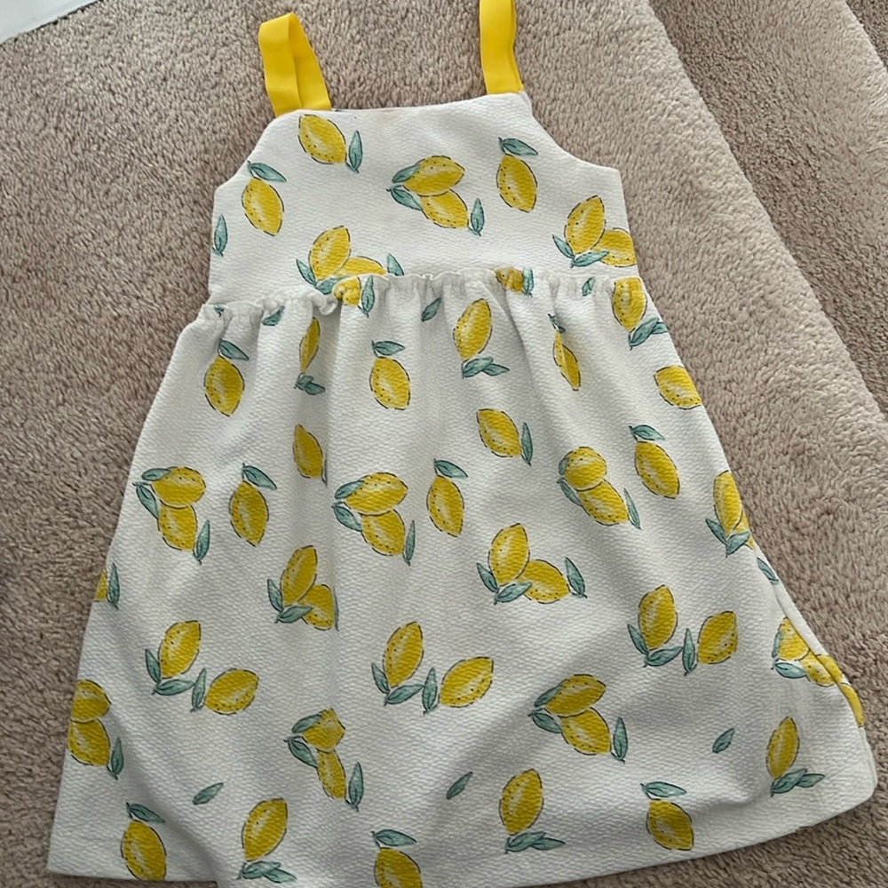 Adorable Zara Lemon Dress